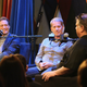 Cumia, left and Hughes in 2014. Photo via Getty
